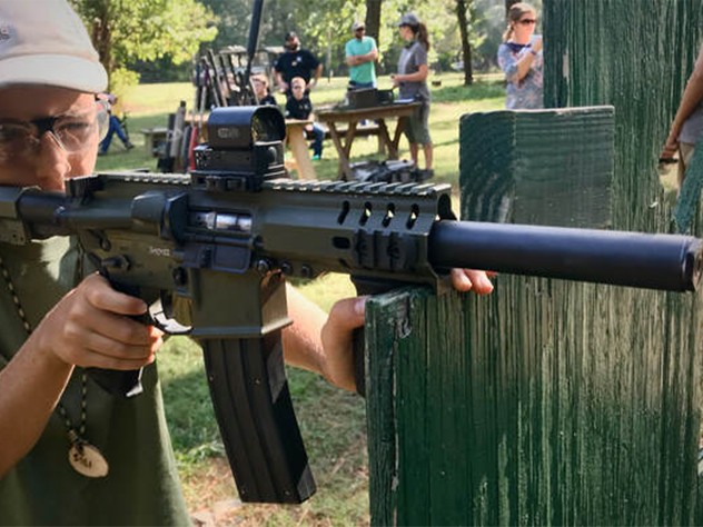 Youth Marksmanship Camp with Top Shot Dustin - CMMG Banshee SBR